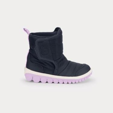 Imagem de Bota Infantil Bibi Roller 2.0 Drop Azul com Lilás, 26
