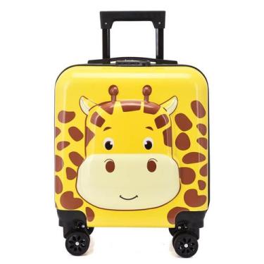 Imagem de Mala de Viagem Infantil 3D  Bagagem de Bordo Divertida com Rodinhas 36