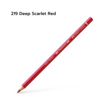 Imagem de Lápis de Cor Faber Castell Polychromos Avulso, 219 Deep Scarlet Red
