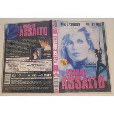 Imagem de Dvd Lacrado O Grande Assalto Kim Basinger Val Kilmer - LW Editora