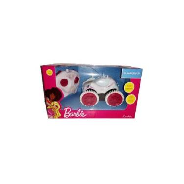 Imagem de Carro De Controle Remoto Flip Da Barbie Branco Candide 1851