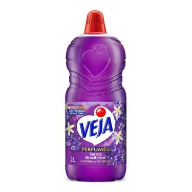 Imagem de Desinfetante Veja Perfumes Lavanda e Bem Estar - 2L, 2L
