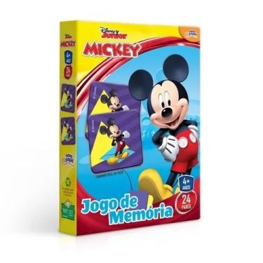 Imagem de Jogo de Memória Mickey Disney 24 Pares Toyster - 8004