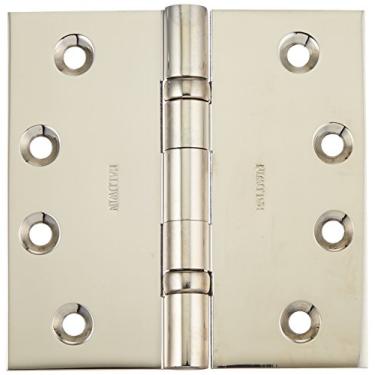 Imagem de Baldwin 1041055I Dobradiça de encaixe com rolamento esférico, níquel brilhante vitalício