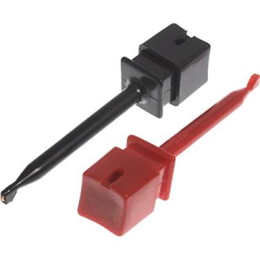 Imagem de The Hillman Group 50302 Microclipes tipo êmbolo positivo/negativo, pacote com 6