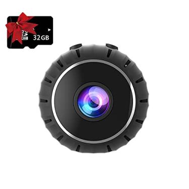 Imagem de 2022 Pequeno recorde de vídeo de câmera, 1080P HD Home Security System Night Vision, Wireless Wi-Fi APP Camera Remote View, Motion Detection for Indoo-JIANGMU