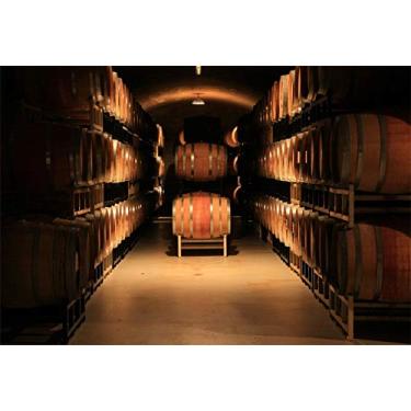 Imagem de Yeele Cenários de adega de 2,4 x 1,8 m para fotografia vinícola madeira barril de vinho vintage barril de barril de barril de fotos Abckground sessão de vinil estúdio adereços