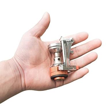 Imagem de foguete bolso, mini fogão leve à prova vento para mochilão, 3000 W, queimador cozinha ao ar livre – Mini vasilha queimador cozinha ao ar livre para caminhadas, acampamento, baodan
