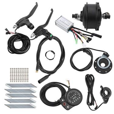 Imagem de Vbestlife Kit de peças de conversão de bicicleta elétrica de 36V 250W Kit de motor de cubo de bicicleta forte e potente com medidor de bicicleta KT900S (motor dianteiro) acessórios de modificação de bicicleta elétrica