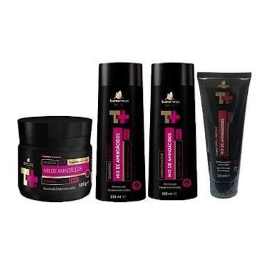 Imagem de BARROMINAS T+ Mix de Aminoácidos Kit Cabelos Frágeis e Quebradiços Completo