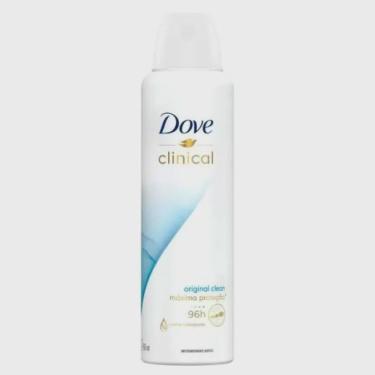 Imagem de Desodorante Dove Clinical Original Clean 96h Aerosol Antitranspirante com 150ml