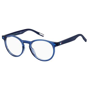 Imagem de Armação De Óculos Tommy Hilfiger - Th 1926 Pjp - 46 Azul