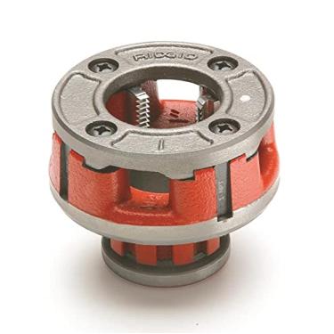 Imagem de RIDGID 36895 modelo Oo-R cabeça de matriz de liga 12R vem com moldes de fábrica de 3/4" que fornecem limpos e precisos 14 TPI