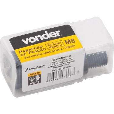 Imagem de Parafuso de Tração Para Rebitador - Vonder | M8  Cód. 35.81.008.000