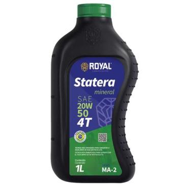 Imagem de Óleo de Motor Statera 20w50 Mineral 4 Tempo Royal 1 Litro - Royal Ar L