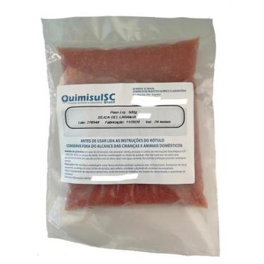 Imagem de Sílica Gel Laranja Atóxica 1 a 3 mm - pacote 500g - Quimisul