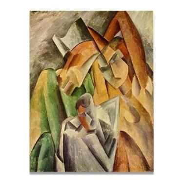 Imagem de Harlequin'S Family Diego Rivera Murals – Arte de realismo socialista mexicano, muralista do século 1401, coleção clássica do museu de Nova York para decoração de casa 20 x 26 cm