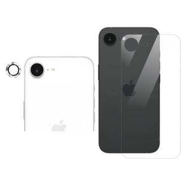 Imagem de Kit Proteção com Câmera Easy e Traseira Gel P/ iPhone 16e 5G - Smart S