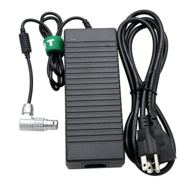 Imagem de HangTon Fonte de alimentação CA para Atomos NEON 78.7 cm 61.0 cm 43.2 cm 4K Monitor Recorder, 6 pinos ângulo reto fêmea, 19V 3A 57W