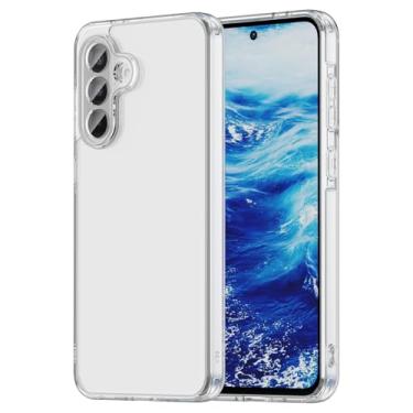 Imagem de Ranyi Capa para Bark Phone Pro (Samsung A36), Capa Bark Phone Pro (2025 17.0 cm Kids Smartphone), Capa traseira transparente flexível com cantos reforçados, fina, leve e proteção - Transparente
