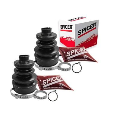 Imagem de Par Kit Reparo Coifa Homocinetica Para Fiorino 85 A 02 Roda