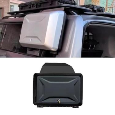 Imagem de Mochila lateral de escada lateral de plataforma de teto compatível com Formula Leopard 5 liga de alumínio bagageiro kit de corpo acessórios para carro (mochila lateral)