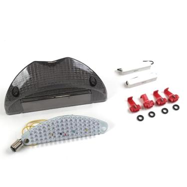 Imagem de Lanterna traseira de LED Arashi Smoke E-Mark para BMW F650GS 2005-2006, R1200GS 2004-2007, luz traseira de freio de seta, acessórios de substituição integrados para motocicleta