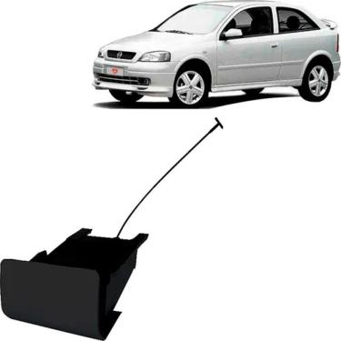 Imagem de Acabamento Tampa Spoiler Astra Dianteiro Esquerdo - Preto