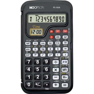 Imagem de Calculadora Cientifica 56 Funcoes 10DIG. Bateria PRET - Hoopson