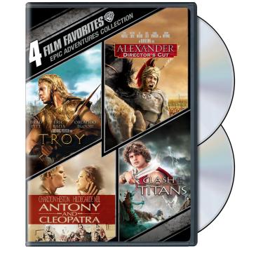 Imagem de 4 Film Favorites: Epic Adventures (Alexander: Director’s Cut, Antony & Cleopatra, Clash of the Titans, Troy)