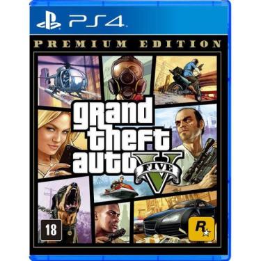 Imagem de Grand Theft Auto V  (Gta 5) Premium Edition - Ps4 Mídia Física - Rocks