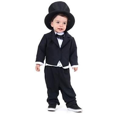 Imagem de Sulamericana Fantasias Magico Bebê, P 1 Ano, Preto/Branco