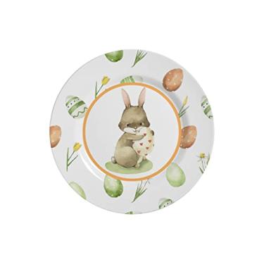 Imagem de Prato Sobremesa Follow the Bunny Pascoa Alleanza 6 un