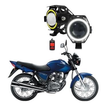 Imagem de Par Farol de Milha paara Moto Honda CG 150 TITAN ES 2004 2005 2006 200