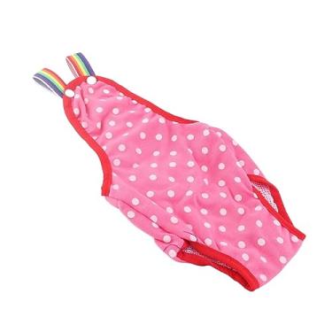 Imagem de Fraldas para cães, calcinha sanitária lavável, calcinha sanitária com suspensório ajustado para cadelas pequenas, meninas em período de calor (Nr 16 (XL) Zalecana sprzedaż wszystkich kolorów)