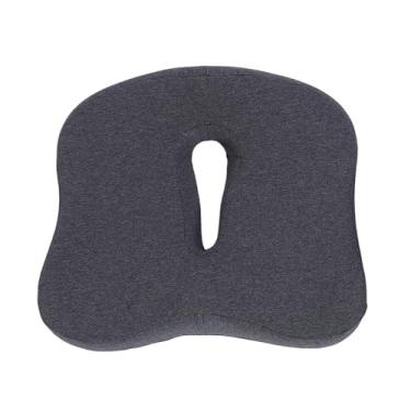 Imagem de Almofada ergonômica de espuma viscoelástica para cadeira, almofada para bumbum para mesa, cadeira de rodas, escritório e assento de carro, avião, almofada respirável