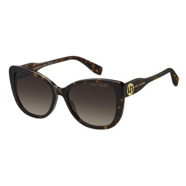Imagem de Óculos Solar Marc Jacobs 815/s 086 55 Brilho Havana Lente Degradê-Feminino