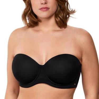 Imagem de Sutiã sem alças HSIA FBM0119 Red Carpet Supportive 34C para mulheres