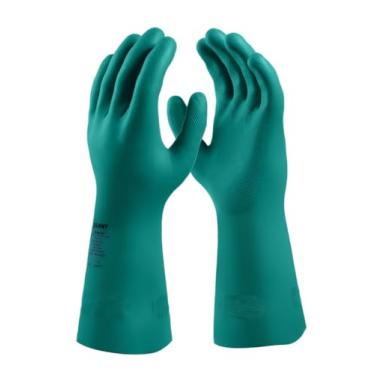 Imagem de Luva Nitrílica, Tamanho G, Cor Verde, Linha Nitrsilver, Danny