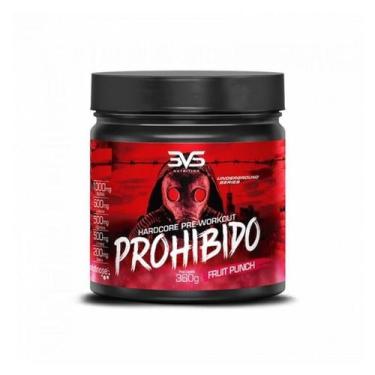 Imagem de Prohibido HardCore Pré-Workout (360g) - Sabor: Fruit Punch - 3VS