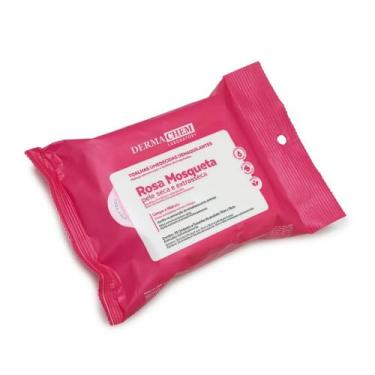 Imagem de Toalhas Umedecidas Demaquilante Rosa Mosqueta - Dermachem - Demarchem