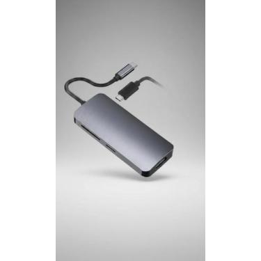 Imagem de Hub USB-C 7 em 1 com HDMI 4K e 3 USB 3.0 - Congratulations Store