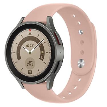 Imagem de Pulseira de substituição compatível com Samsung Galaxy Watch 46 mm de silicone Galaxy Watch 3,45 mm/S3 Frontier/Clássico, feminino e masculino