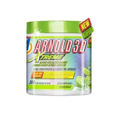 Imagem de Pre-Workout - Arnold 3D Xtreme 300g - Arnold Nutrition - Sabor Lemon Blast (Limão)