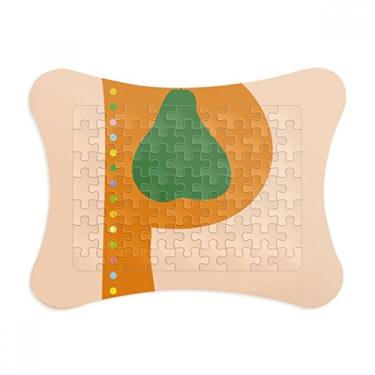 Imagem de P Alfabeto Pera Fruit Linda Moldura de quebra-cabeça Decoração de Imagem Enfeite de Jogos