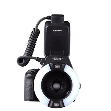Imagem de YONGNUO Macro Flash YN-14EX TTL LED Macro Ring Flash Light para câmera Canon