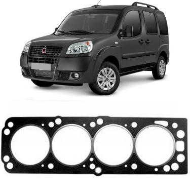Imagem de Junta Cabeçote Motor Fiat Doblo 1.8 8v Fibra Original Sabó