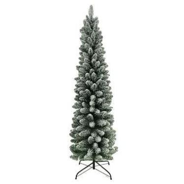 Imagem de Arvore De Natal Decorativa Slim Nevada 180cm - 282 Galhos - Tok Da Cas