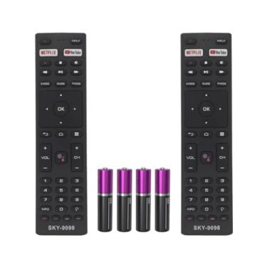 Imagem de Kit 2 Controle Remoto Compatível Com Smart TV JVC 4k