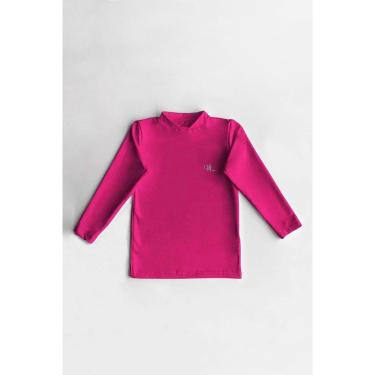 Imagem de Camiseta Térmica Infantil Peluciada PINK-Unissex